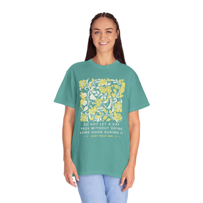 Saint Philip Neri Floral Graphic T-Shirt