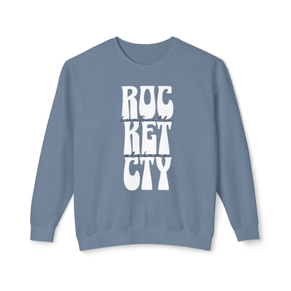 Rocket City Block Lettering Lightweight Sweatshirt