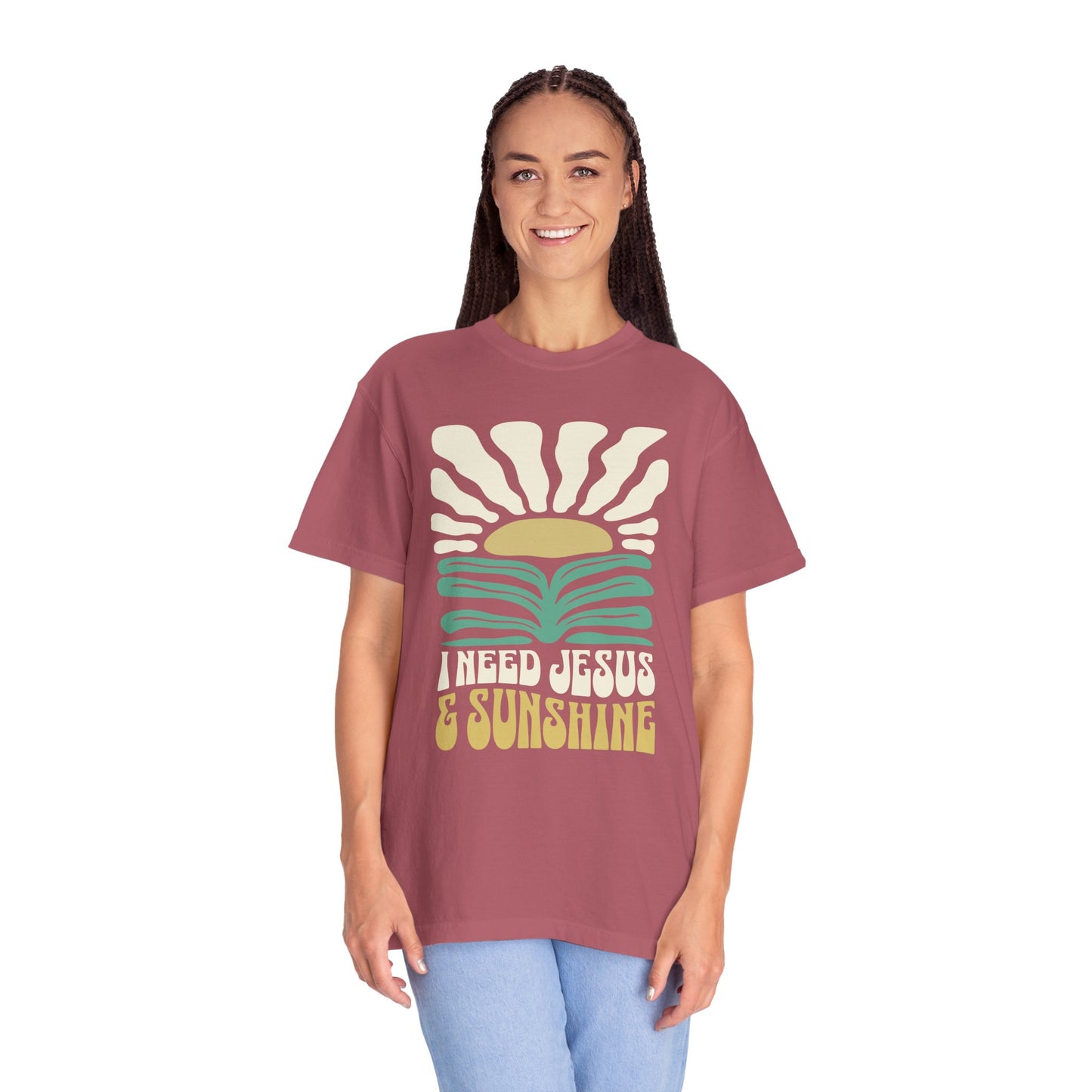 Jesus & Sunshine Graphic T-Shirt