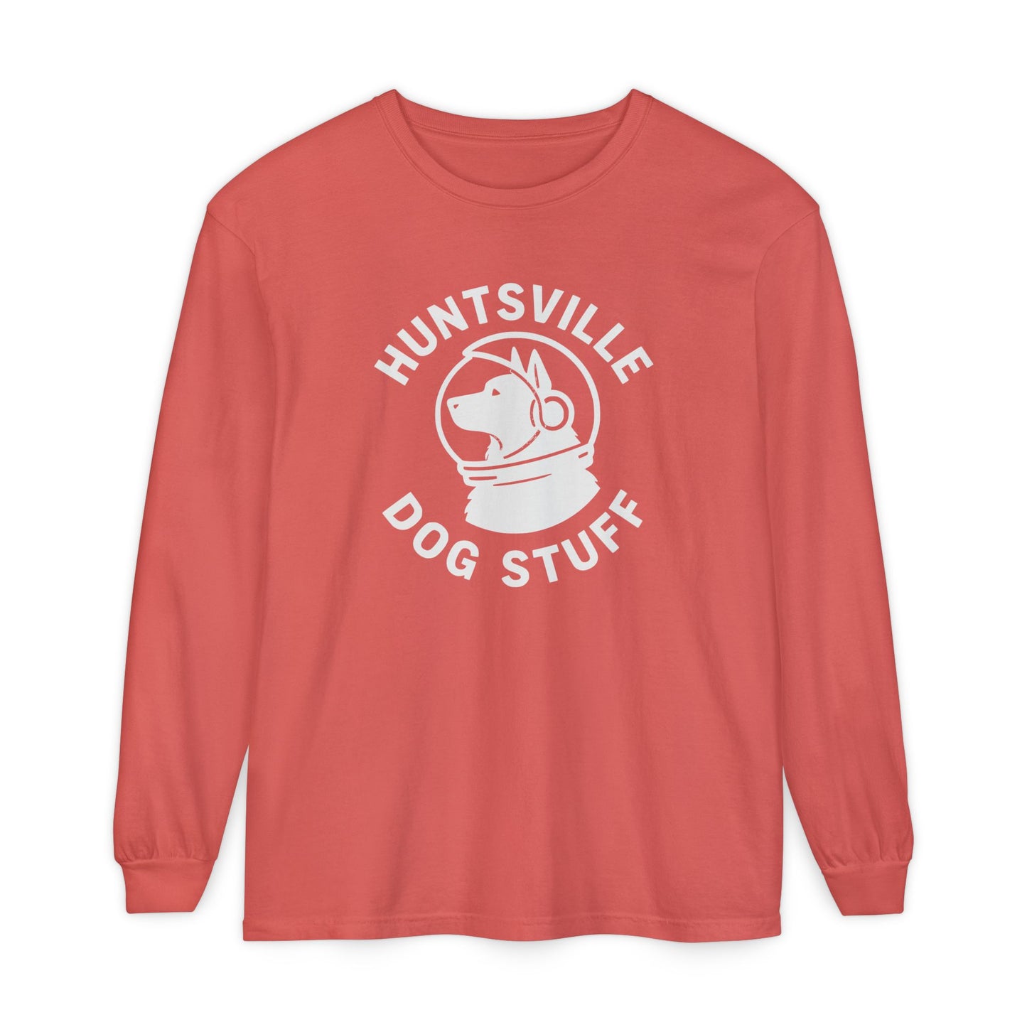 Huntsville Dog Stuff Long Sleeve T-Shirt - Plain Back