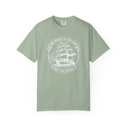 Saint Thérèse of Lisieux - World is Thy Ship - Graphic T-Shirt
