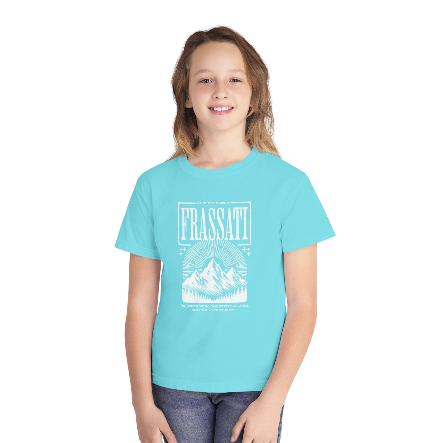 Saint Pier Giorgio Youth Graphic T-Shirt