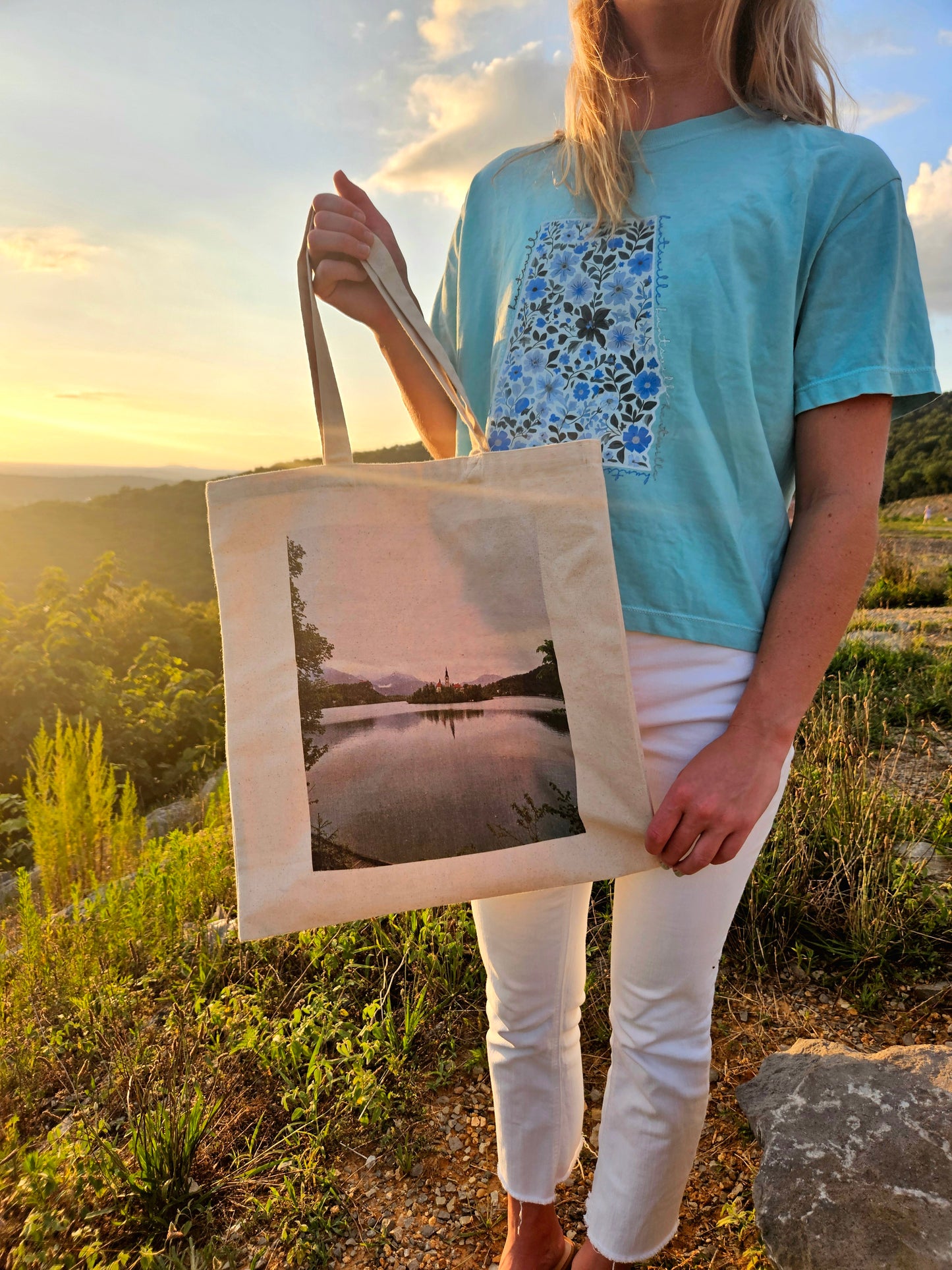 Lake Bled, Slovenia Tote
