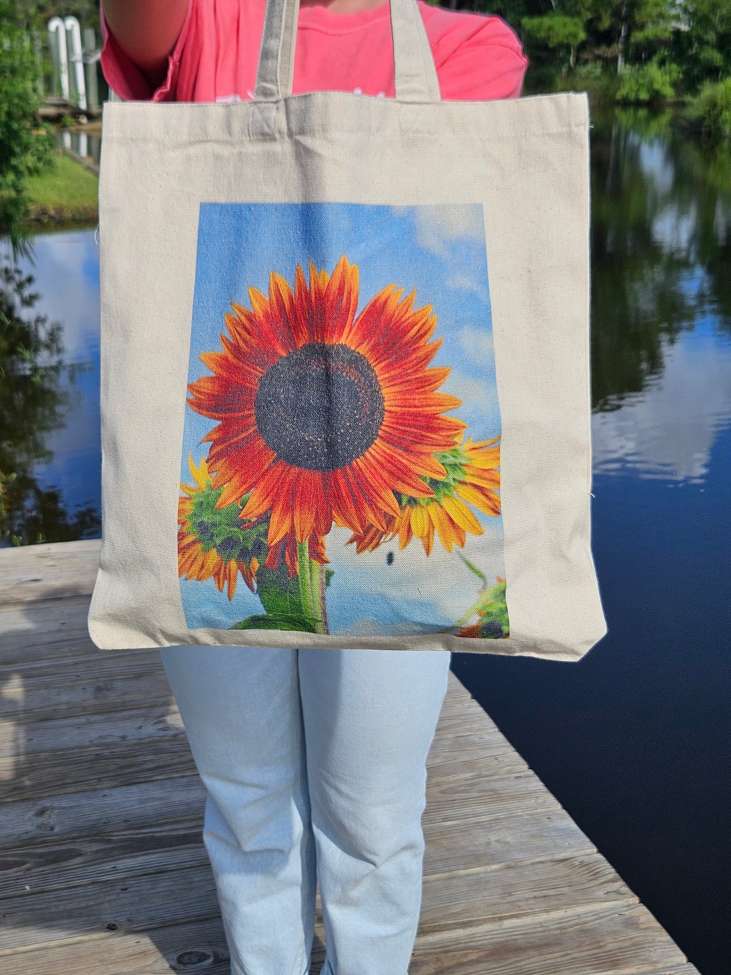 Sunflower (Bicolor) Tote