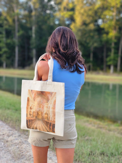 Church of the Annunciation in Ljubljana Watercolor Tote