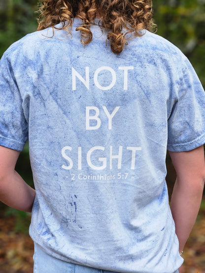 2 Corinthians 5:7 - We Walk By Faith - Tye Dye Version T-Shirt