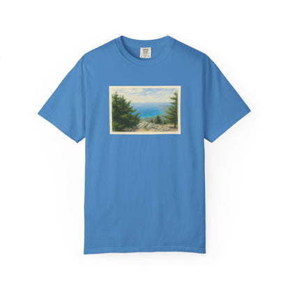 Greece Watercolor Graphic T-Shirt