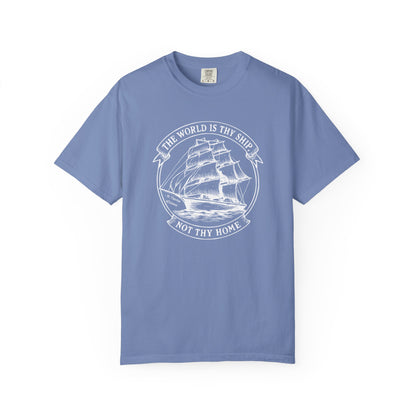 Saint Thérèse of Lisieux - World is Thy Ship - Graphic T-Shirt