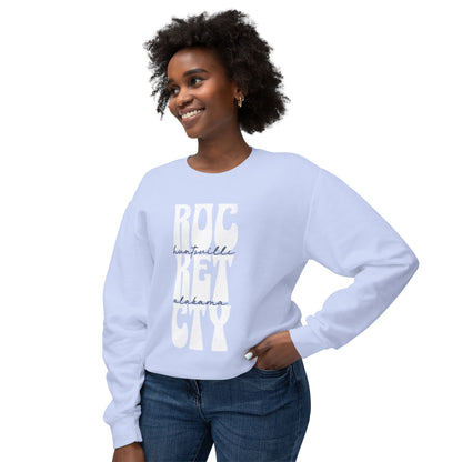 Rocket City Block Lettering Lightweight Sweatshirt