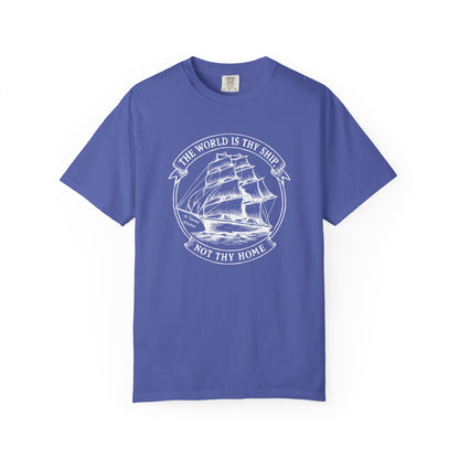 Saint Thérèse of Lisieux - World is Thy Ship - Graphic T-Shirt