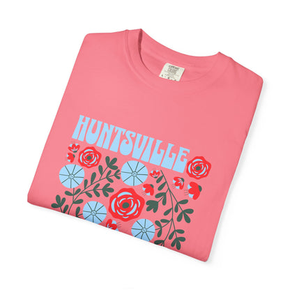 Floral Huntsville 100% Cotton T-Shirt