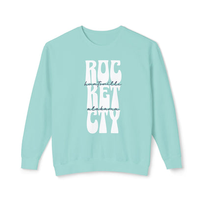 Rocket City Block Lettering Lightweight Sweatshirt