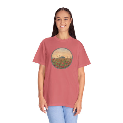 Field of Zinnias Graphic T-Shirt