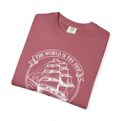 Saint Thérèse of Lisieux - World is Thy Ship - Graphic T-Shirt