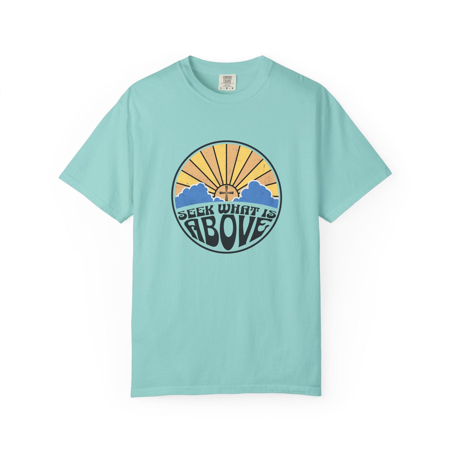 Seek What is Above Graphic T-Shirt