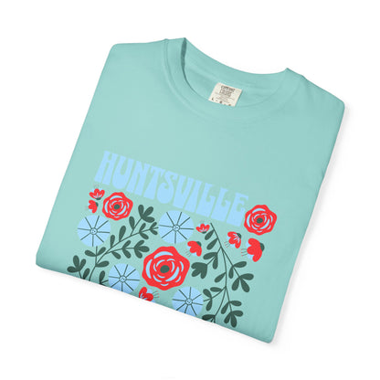 Floral Huntsville 100% Cotton T-Shirt