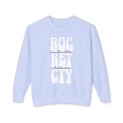 Rocket City Block Lettering Lightweight Sweatshirt