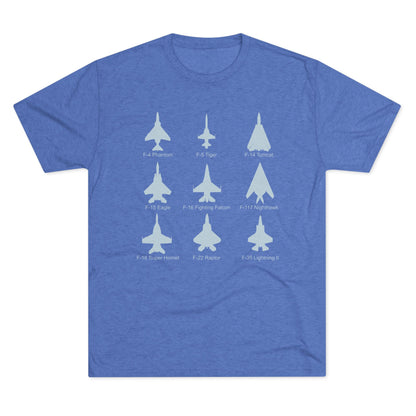 United States Fighter Jets Graphic T-Shirt