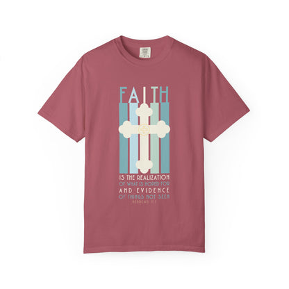 Hebrews 11:1 Faith Graphic T-Shirt