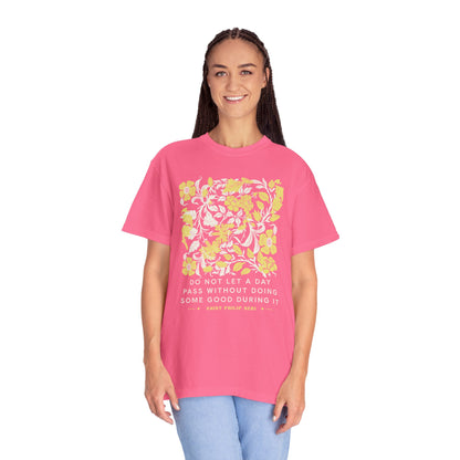 Saint Philip Neri Floral Graphic T-Shirt