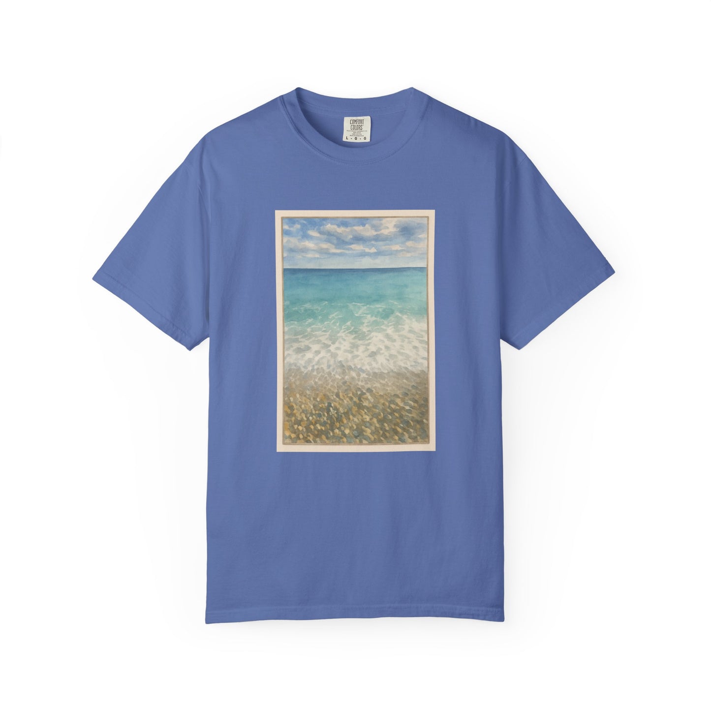 Nice France Watercolor Graphic T-Shirt