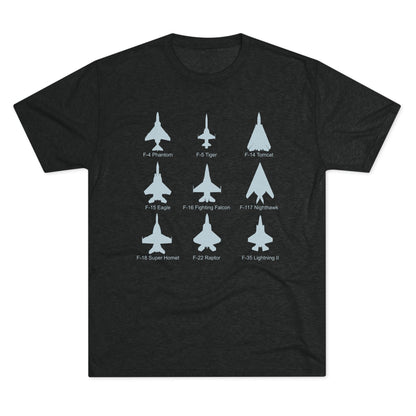 United States Fighter Jets Graphic T-Shirt