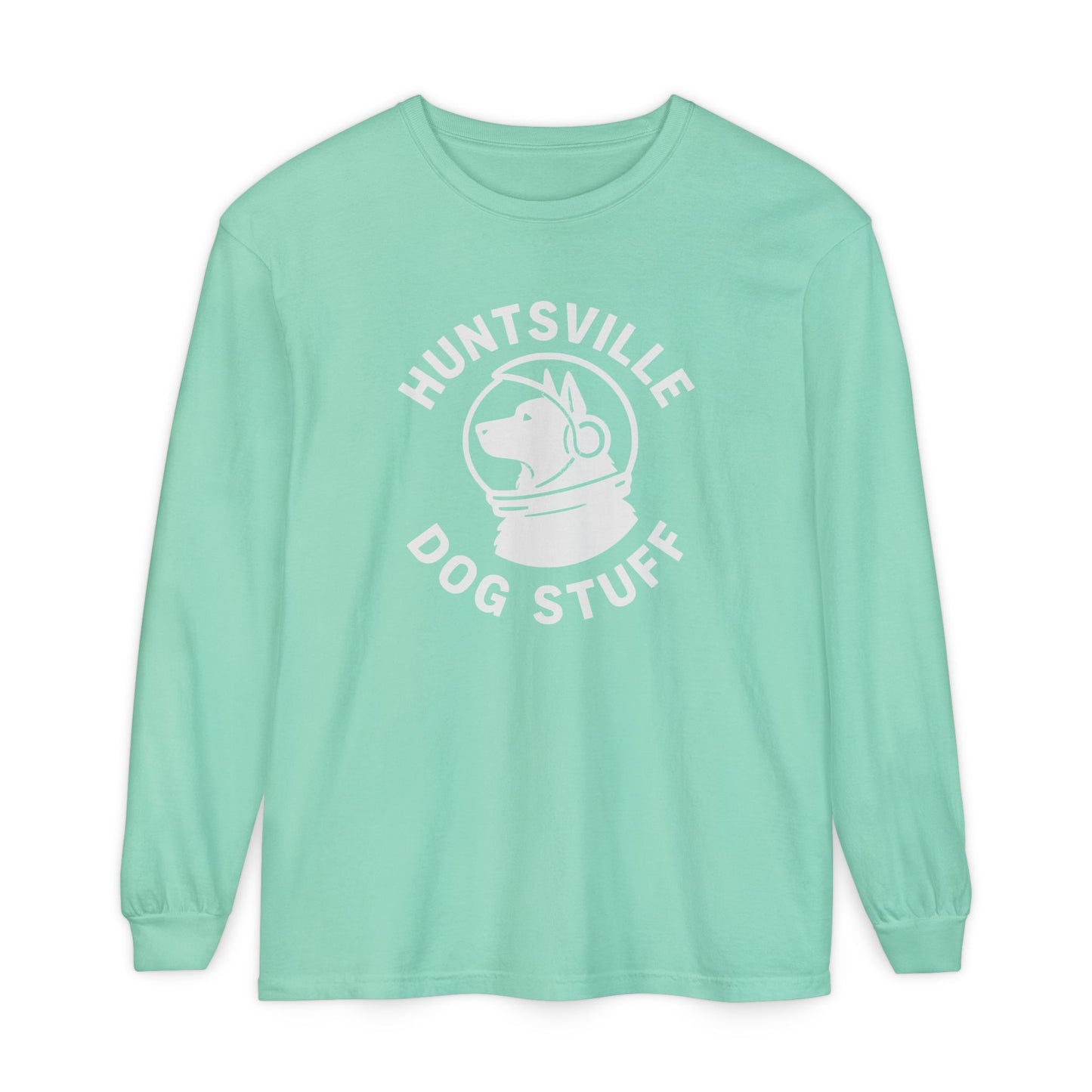 Huntsville Dog Stuff Long Sleeve T-Shirt - Plain Back