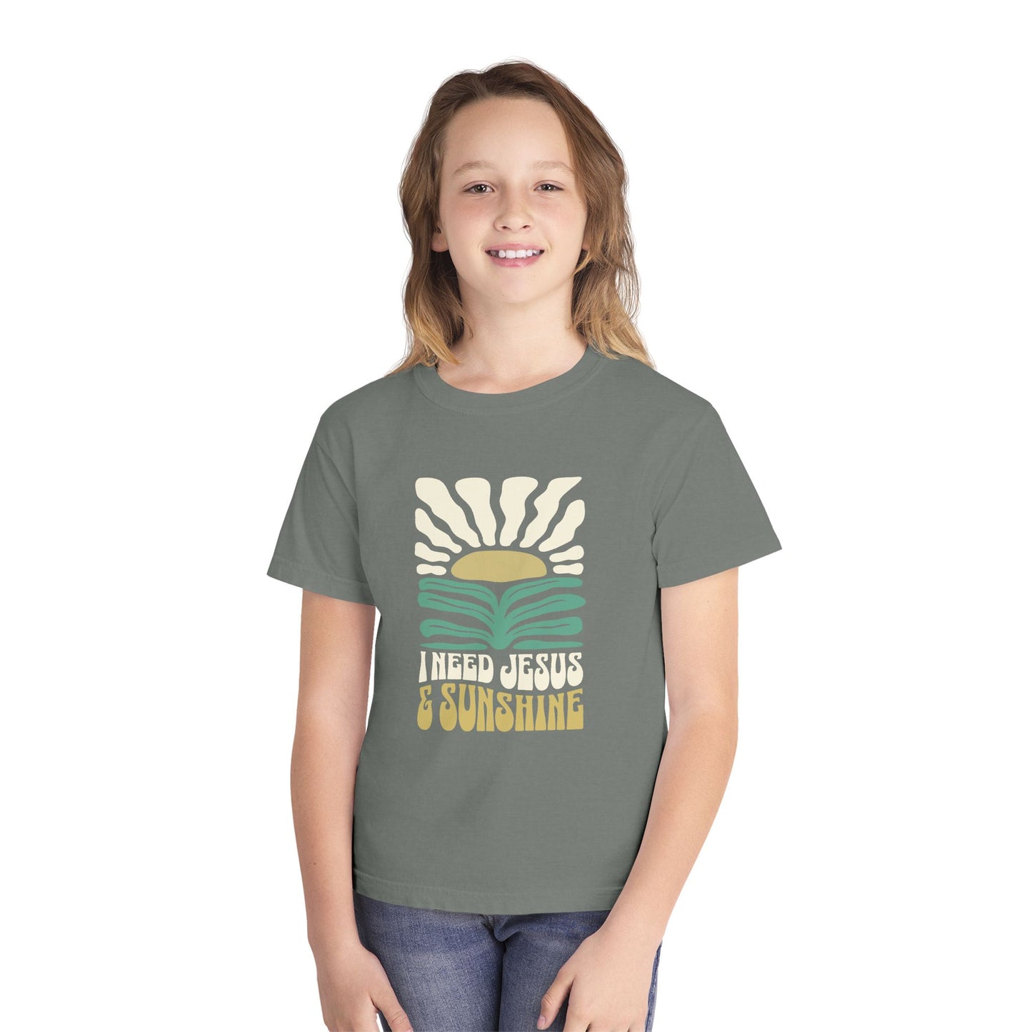 Jesus & Sunshine Youth Graphic T-Shirt