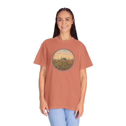 Field of Zinnias Graphic T-Shirt