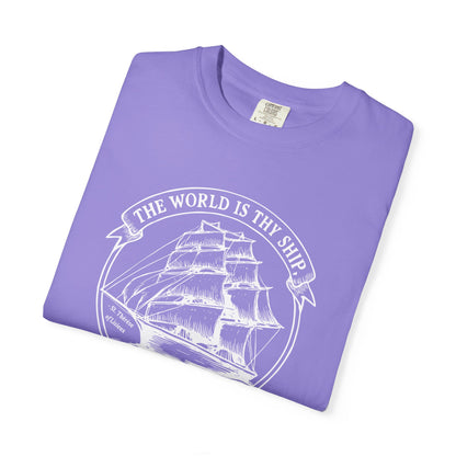 Saint Thérèse of Lisieux - World is Thy Ship - Graphic T-Shirt