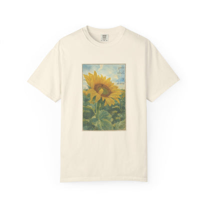 Sunflower (Seek what is Above) Watercolor T-Shirt