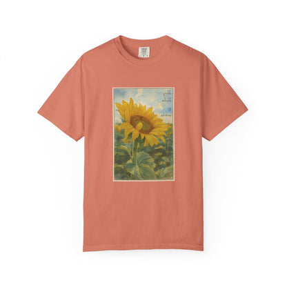 Sunflower (Seek what is Above) Watercolor T-Shirt