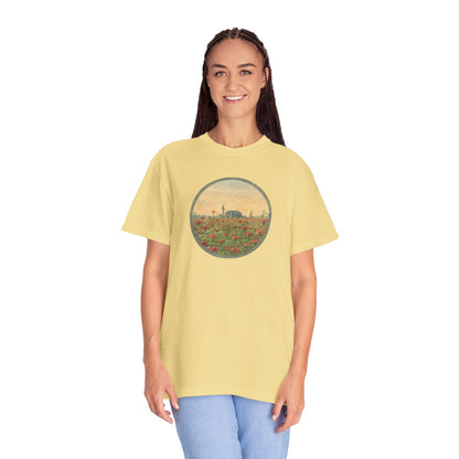 Field of Zinnias Graphic T-Shirt