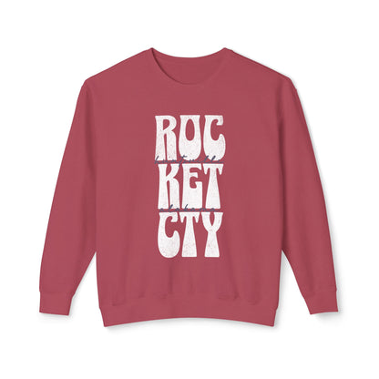 Rocket City Block Lettering Lightweight Sweatshirt