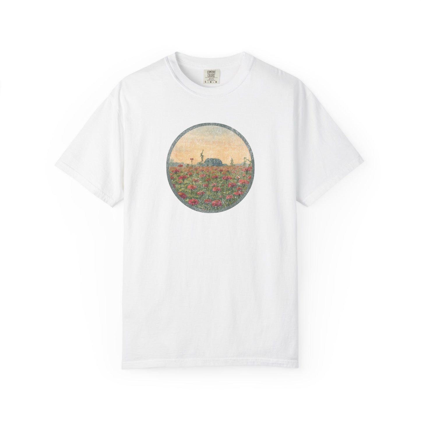 Field of Zinnias Graphic T-Shirt