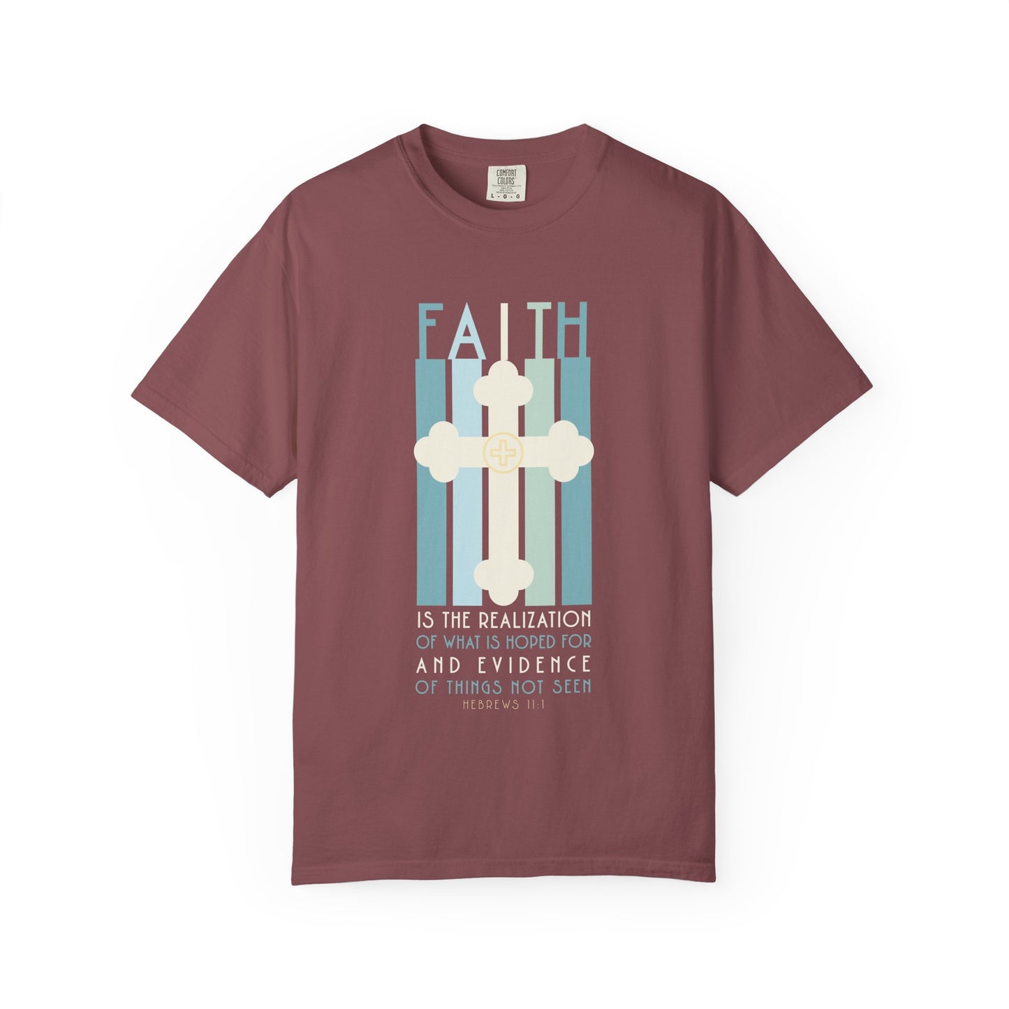Hebrews 11:1 Faith Graphic T-Shirt