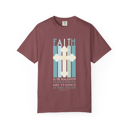 Hebrews 11:1 Faith Graphic T-Shirt
