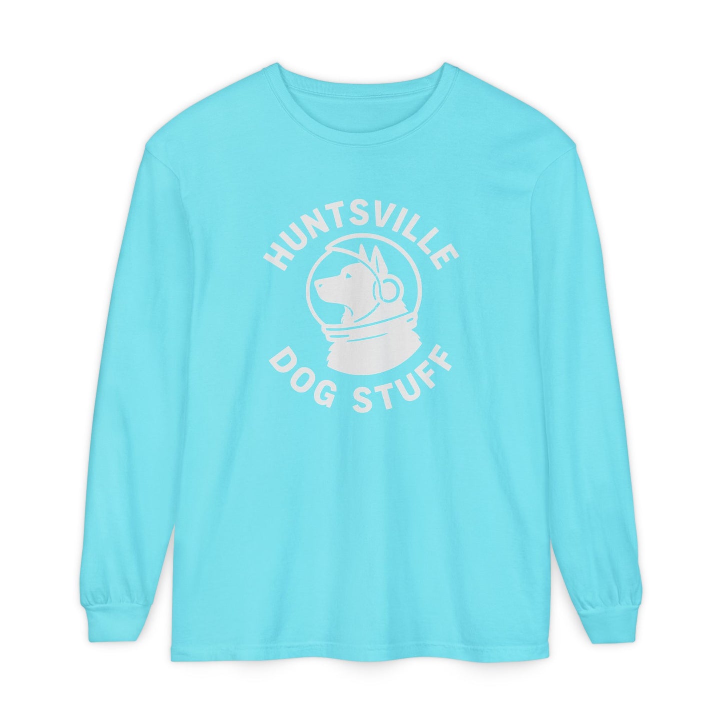 Huntsville Dog Stuff Long Sleeve T-Shirt - Plain Back