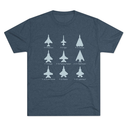 United States Fighter Jets Graphic T-Shirt