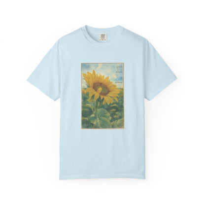 Sunflower (Seek what is Above) Watercolor T-Shirt