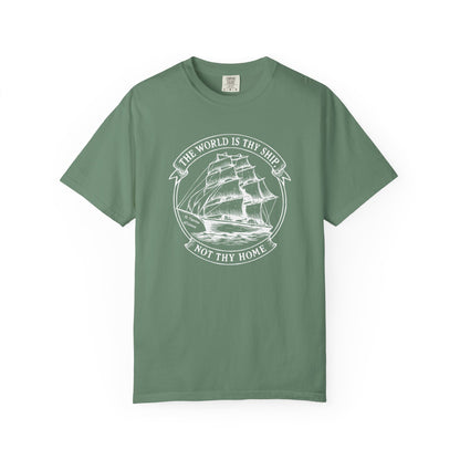 Saint Thérèse of Lisieux - World is Thy Ship - Graphic T-Shirt
