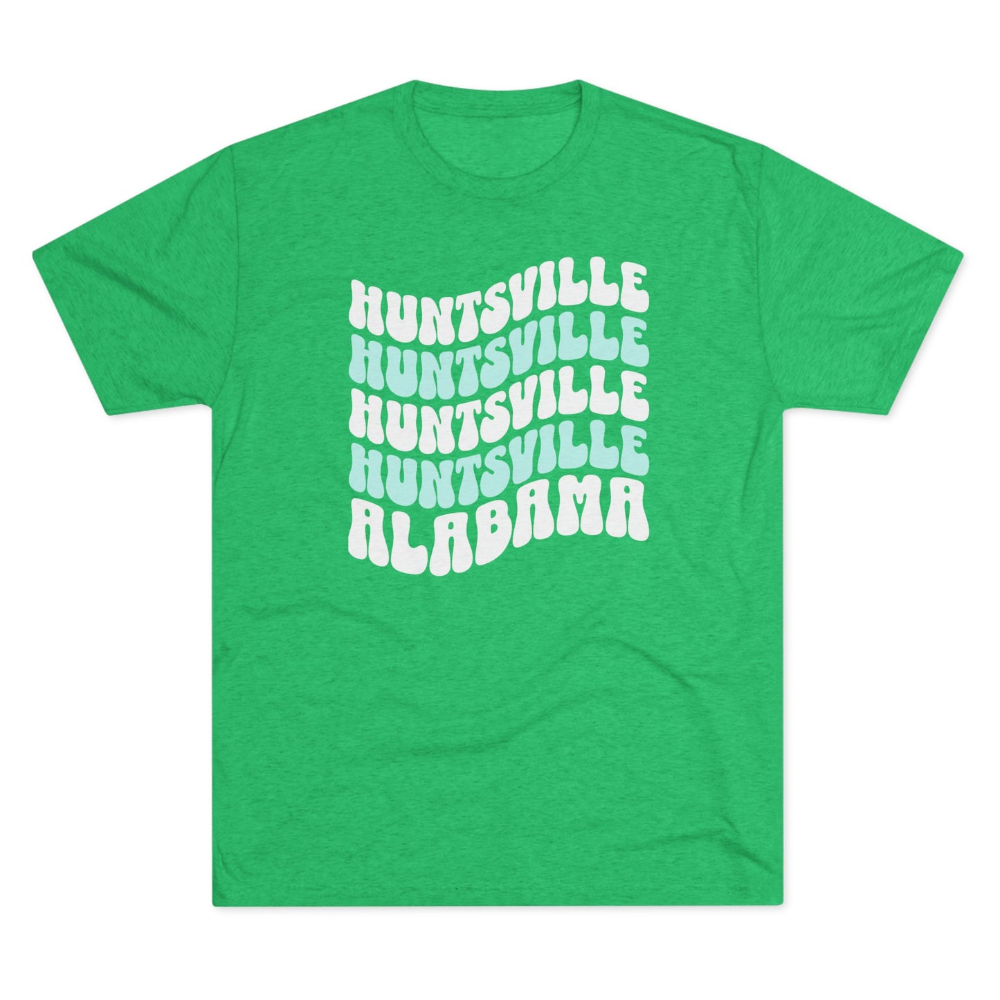 Huntsville AL Wavy Repeat T-Shirt