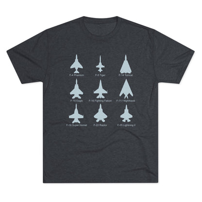 United States Fighter Jets Graphic T-Shirt