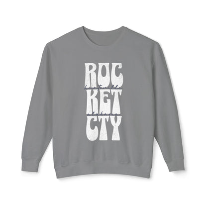 Rocket City Block Lettering Lightweight Sweatshirt