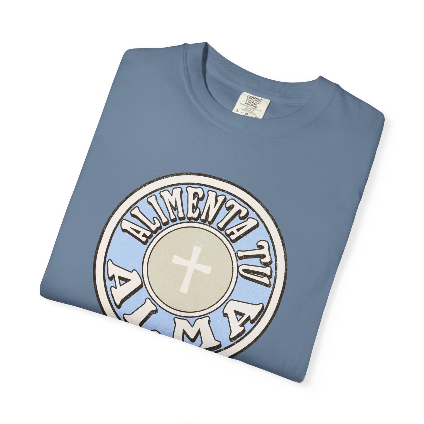 Feed Your Soul with Jesus - Spanish Option - Graphic T-Shirt