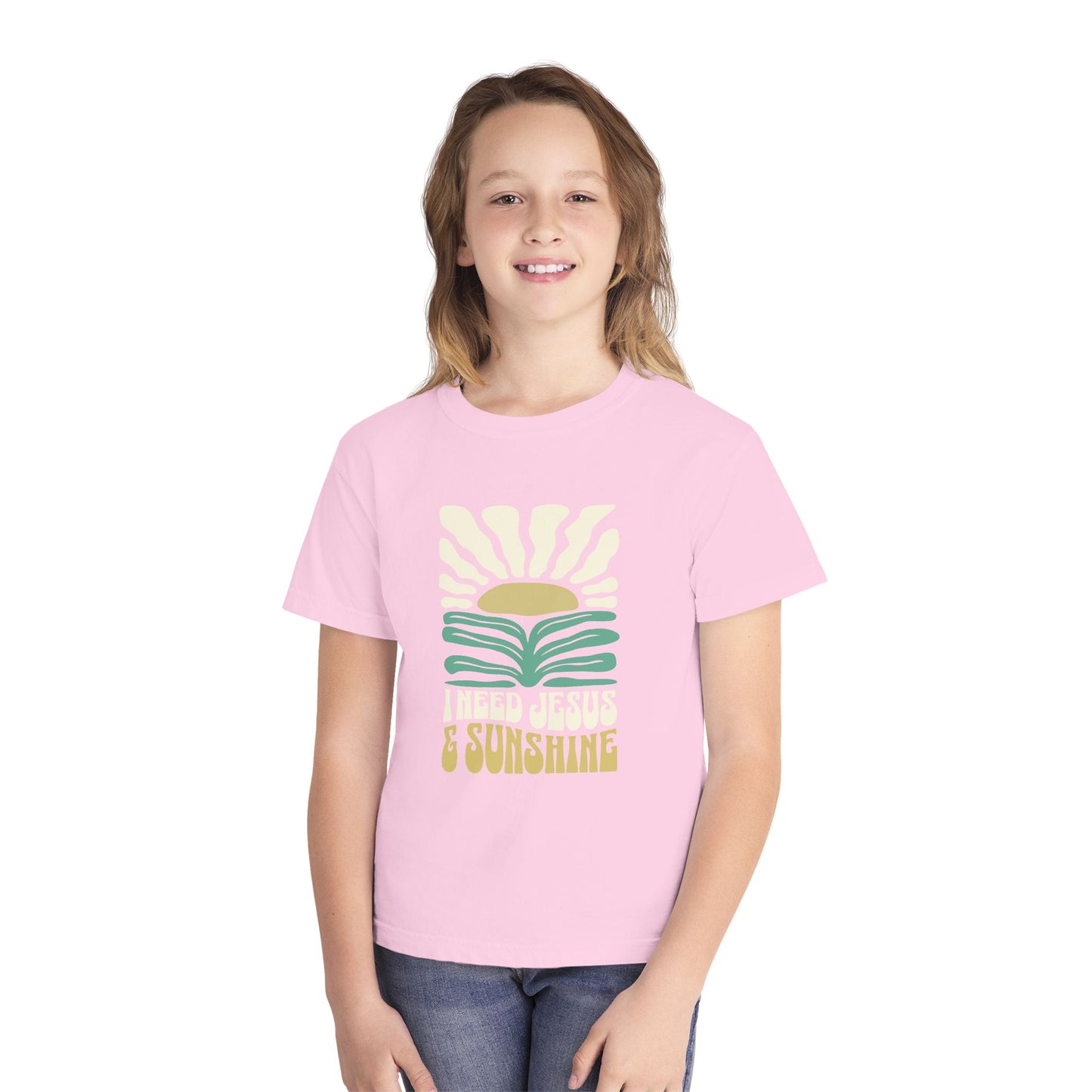 Jesus & Sunshine Youth Graphic T-Shirt