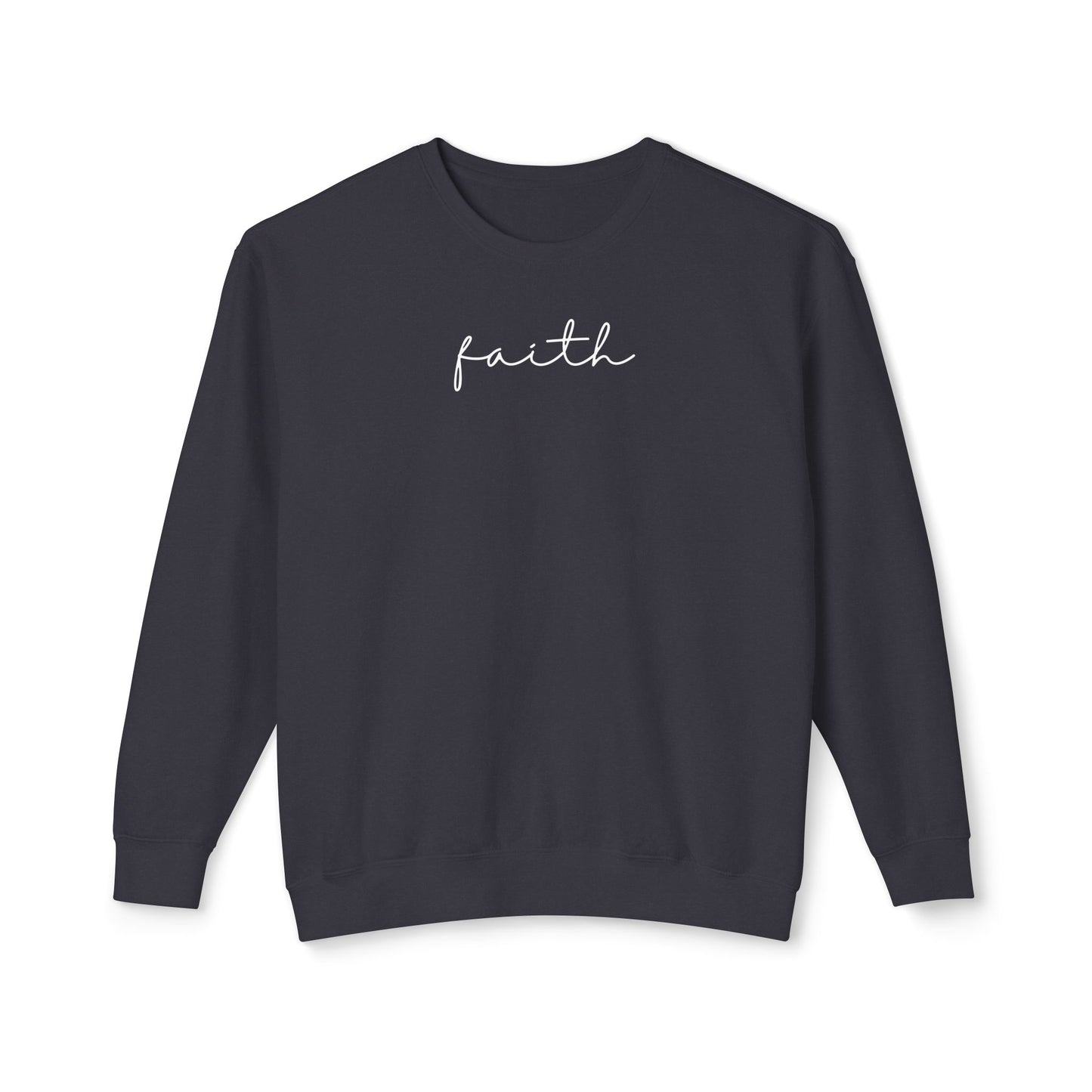 Faith Script Lightweight Sweatshirt