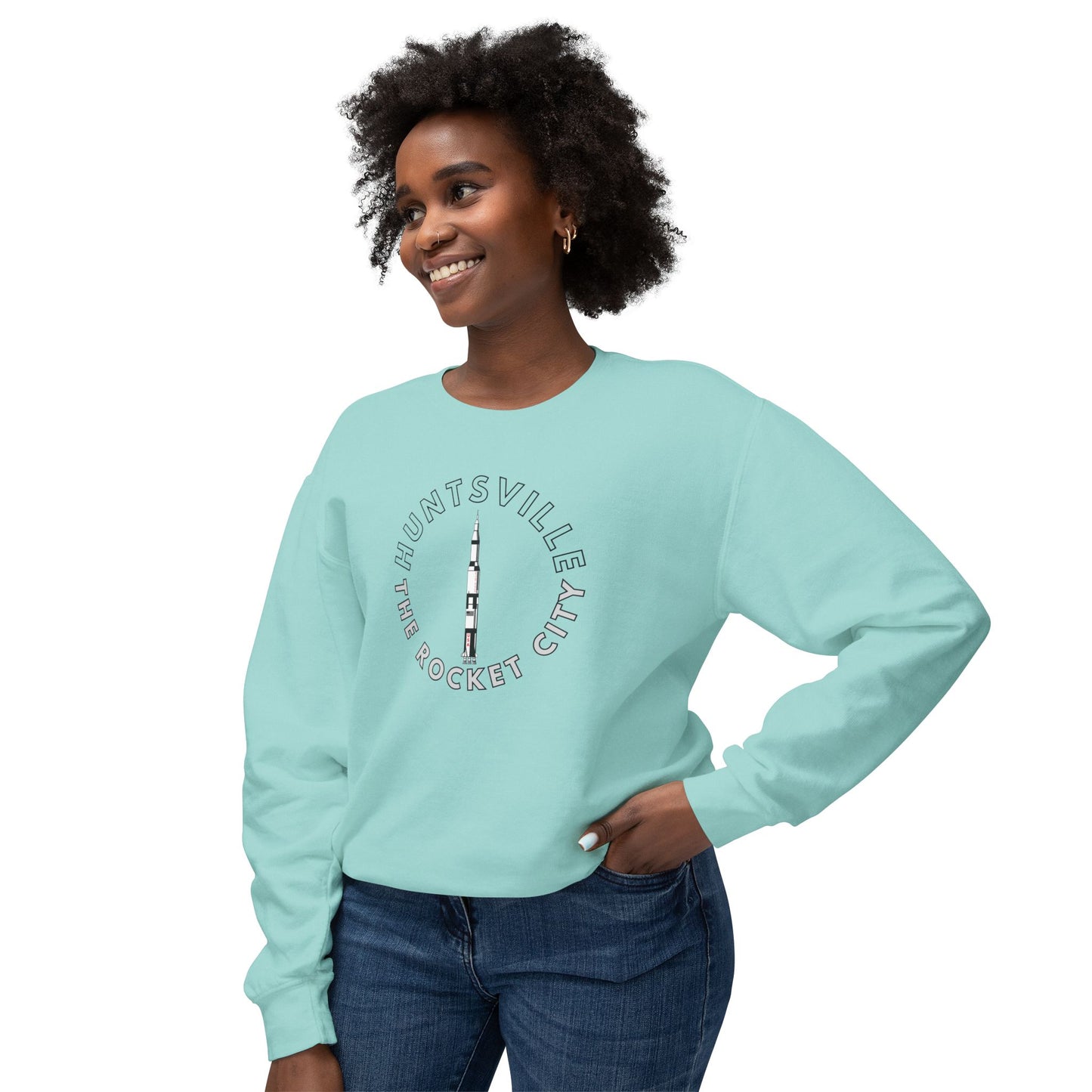 Huntsville - The Rocket City - Lightweight Sweatshirt