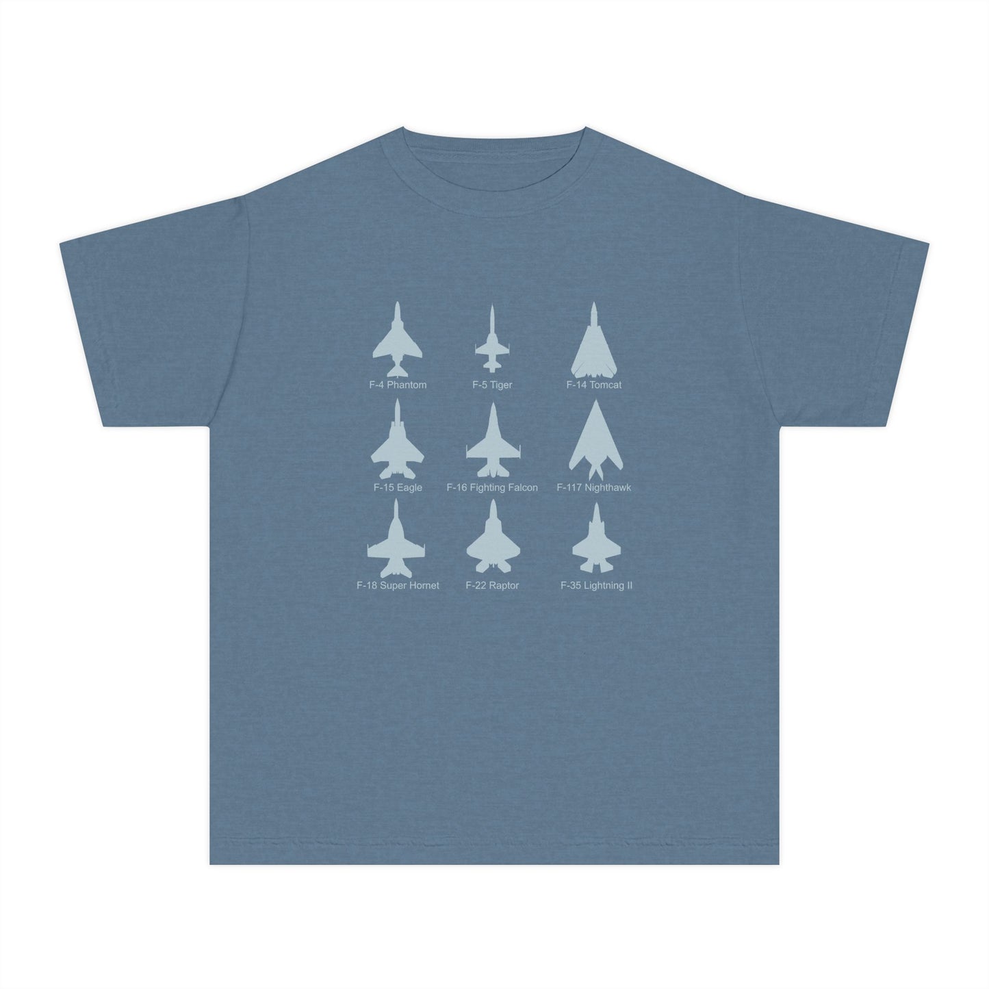 United States Fighter Jets Youth Graphic T-Shirt