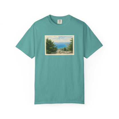 Greece Watercolor Graphic T-Shirt